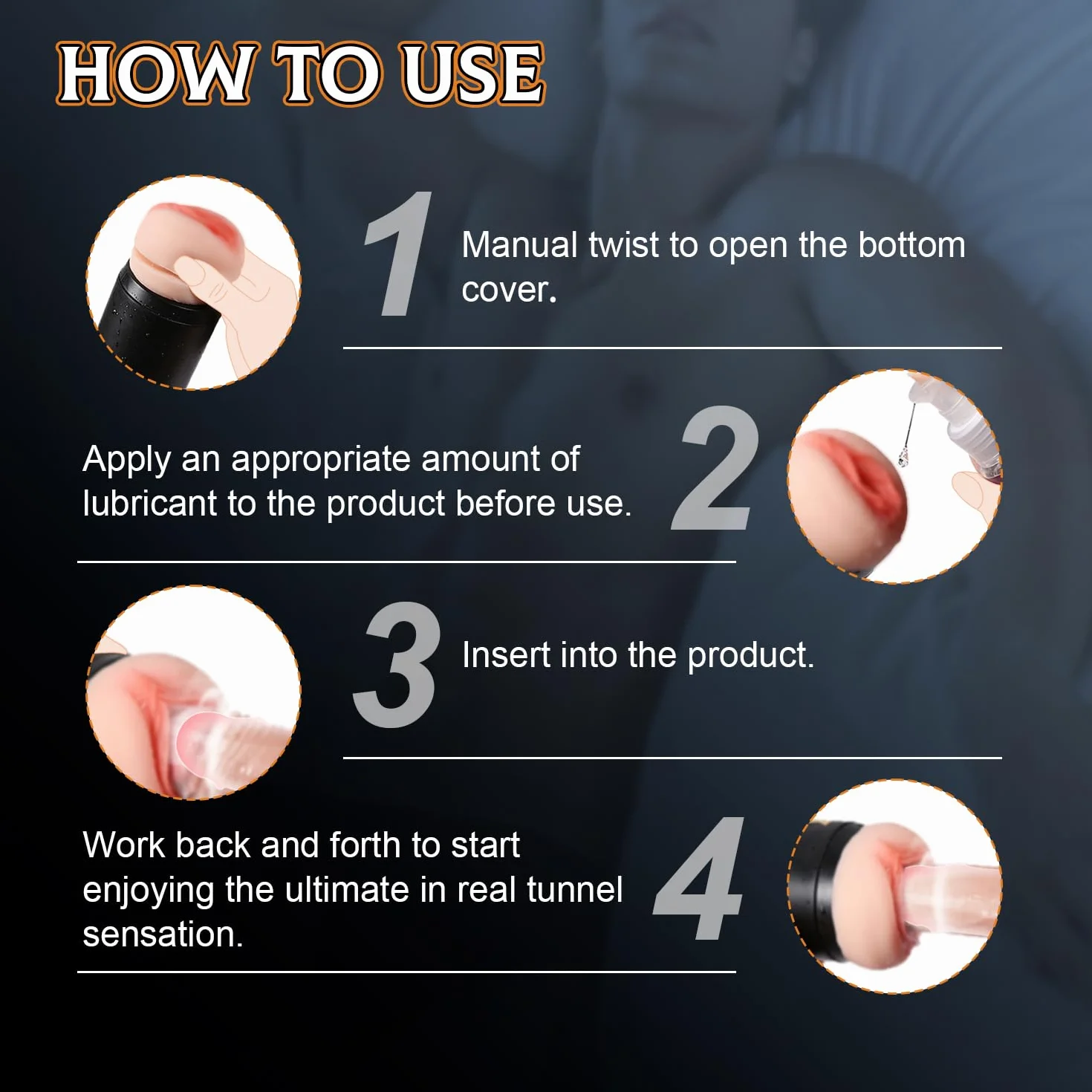 P8- Giocattolo Rilassante da Uomo Portatile Ṽagiṉe in Silicone ṝeale Ḿâsṯurbṯöre uṑmo Mầsturbatǒte T𝚘ils D𝚘nna Masturầzi𝚘ne Rêalistic𝚘 Uòmo Püssycầt T𝚘ys