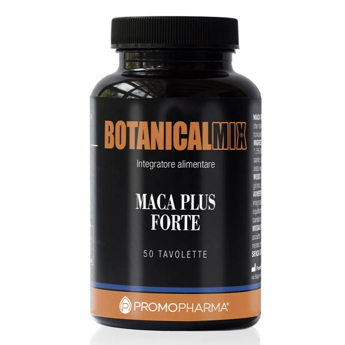 Botanical Mix Maca Plus Forte - Integratore Alimentare - Con Maca - per stanchezza fisica e mentale - 50 cpr