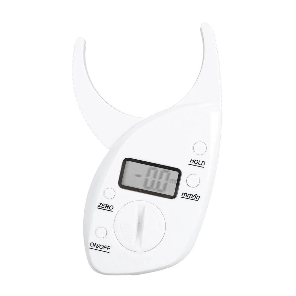 Fdit Calibro Digitale per Grasso Cutaneo LCD, Calibro Professionale per Grasso Corporeo per Donne e Uomini, Calibro Portatile Accurato per Plicometria con Design Compatto
