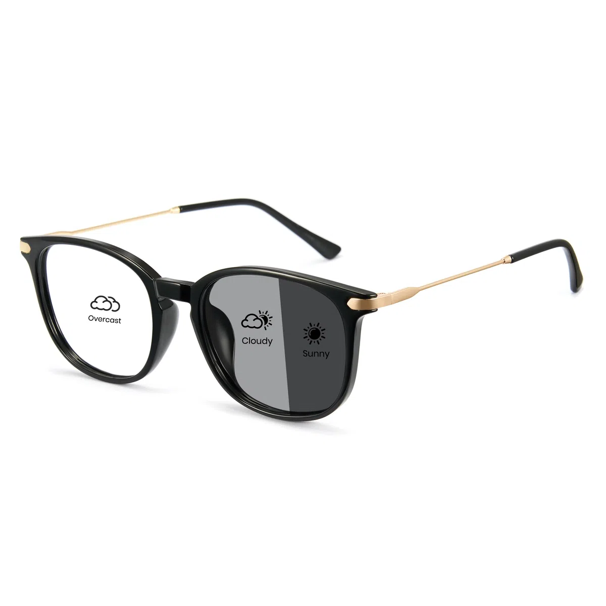 Cyxus Occhiali Fotocromatici Uomo Donna con Protezione UV Filtro Luce Blu 8354