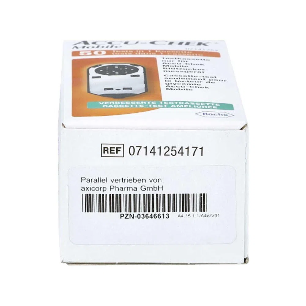 ACCU-CHEK 4026324 Mobile Test Cassette, 50 test, 100g