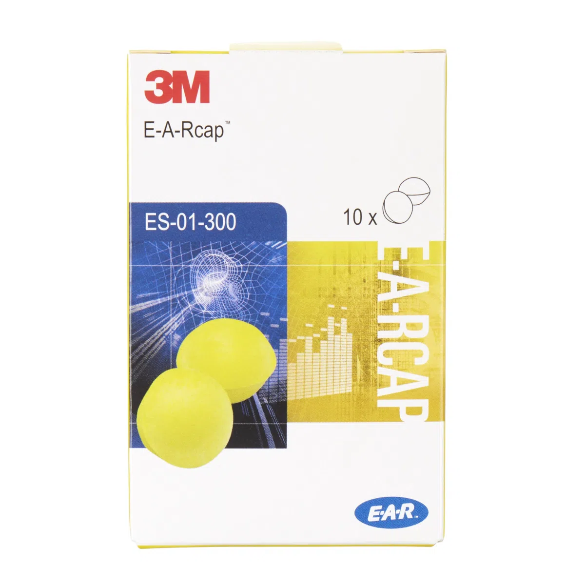 3M™ E-A-R™ Tamponi di ricambio in Schiuma E-A-RCaps™, E-A-RBand™ e Flexicaps™, 23 dB, ES-01-300, Giallo