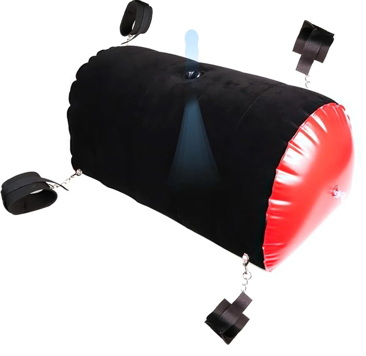 Cuscino BDSM, kit di legami con manette per polsi e cosce, mobili sessuali innovativi per donne e coppie, cuscino gonfiabile, giocattoli del sesso