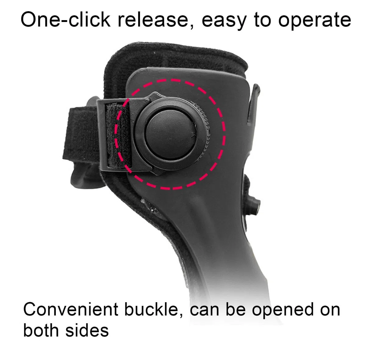 VIDECOR AFO Foot Drop Tutore Medico Foot Up Caviglia Piede Ortesi Supporto per Emiplegia Ictus, Tutore Leggero per Piede Cadente per Camminare Meglio,Left-L