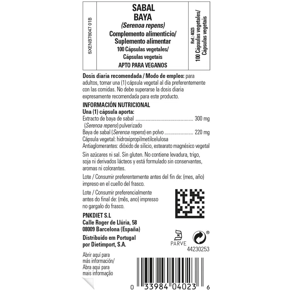 Solgar Palma Nana - 150 ml