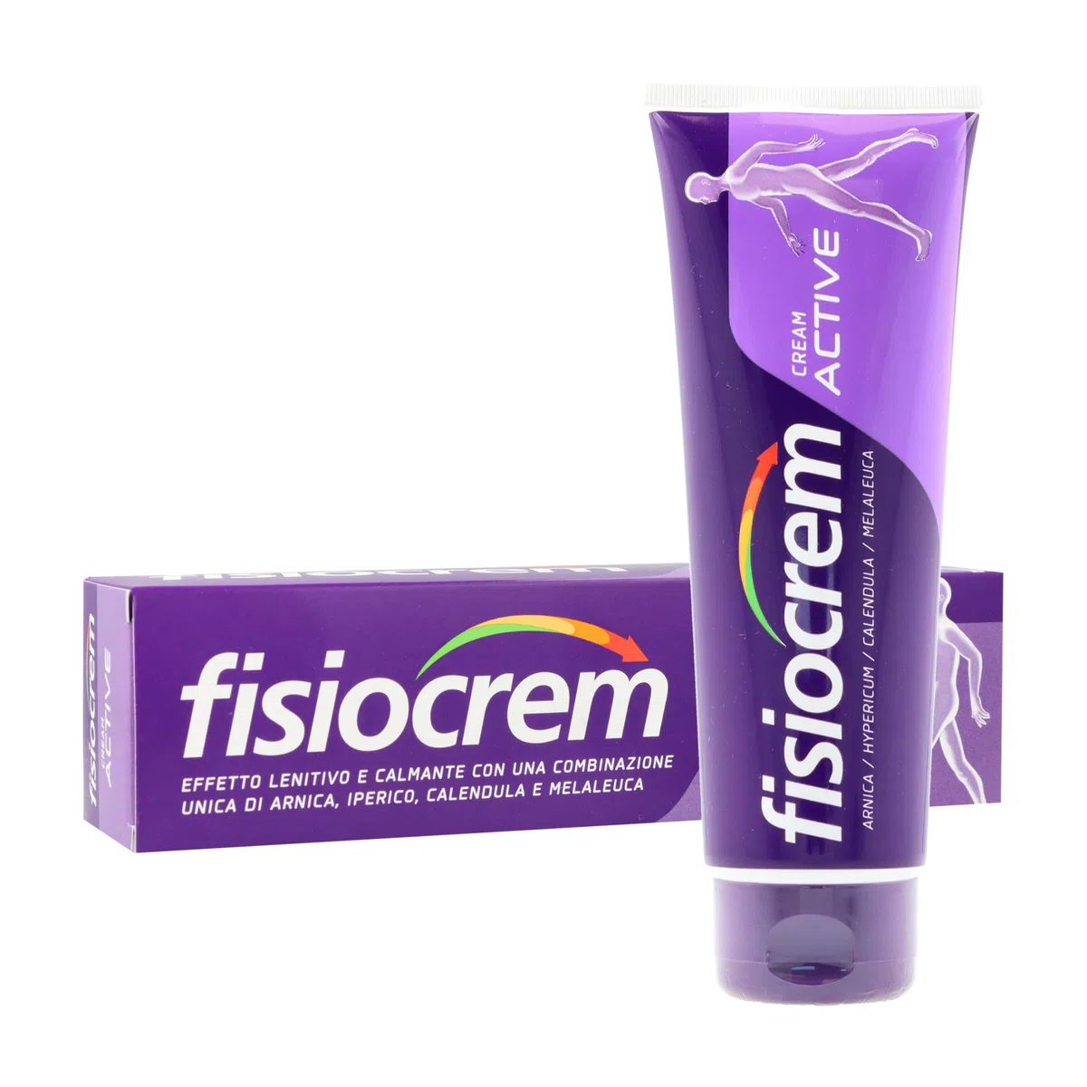 Fisiocrem | Cream Active 250 ml | Crema massaggio muscolare | Effetto lenitivo e rinfrescante | Con Arnica e Calendula | Cosmetici e Igiene | Cura del corpo