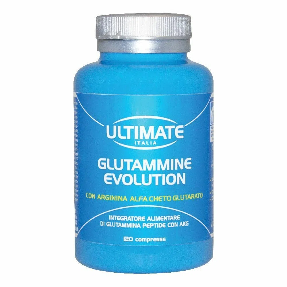 Ultimate Italia Glutammine Evolution Glutammina Peptide, Neutro, 120 Unità