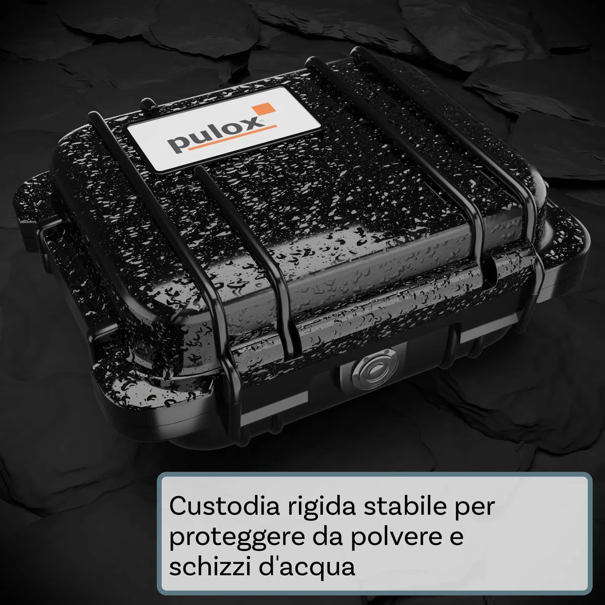 Pulsossimetro Pulox PO-200 Set - Saturimetro da dito professionale con custodia, borsa, batterie e cordino - Misurazione di SpO2, polso e PI sul dito