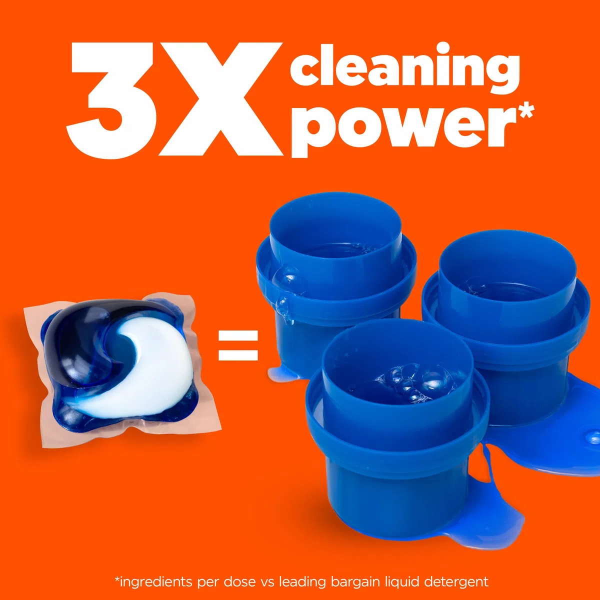 Tide 3-in-1 PODS detersivo per bucato, originale, 42 pezzi
