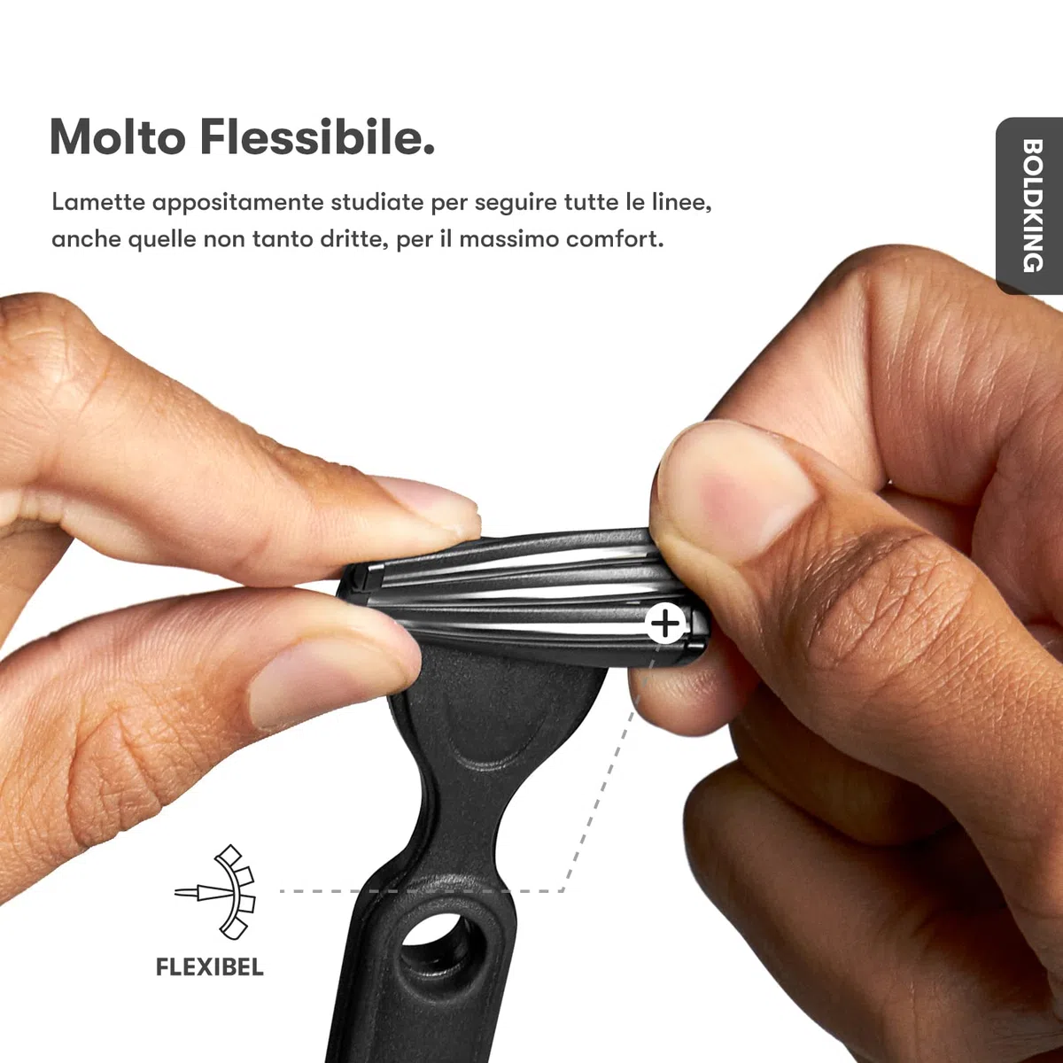 Boldking - The Refill Blades - Lame di Ricambio per Uomo - Pelle Sensibile - Duopack