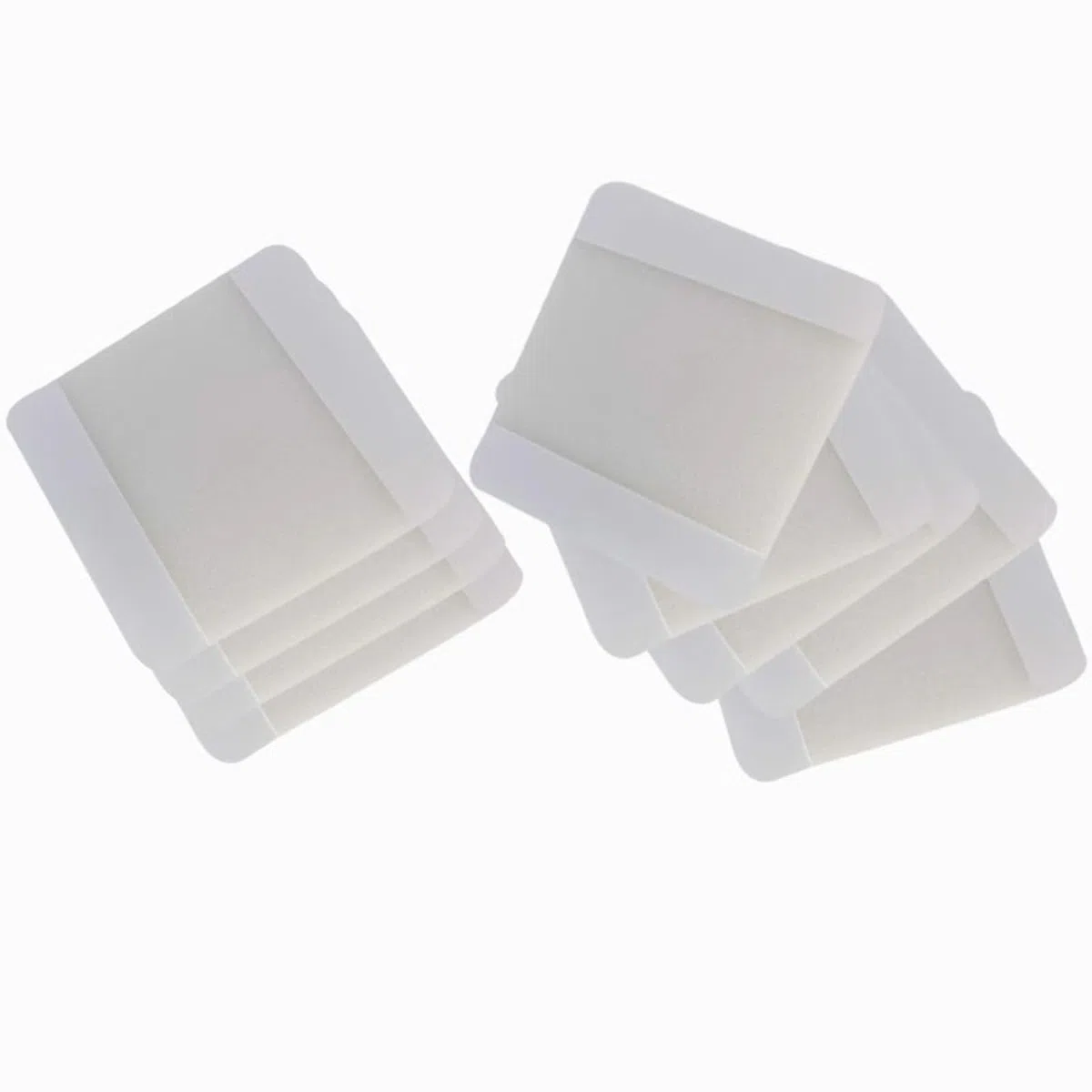 Protezione per Incisioni Trachea per Collo, Collo Stoma Collo di Copertura Trach Scudo A Prova di Polvere Copristoma Adesivi, Tracheostomia, 30/120/270 PCS, Bianco