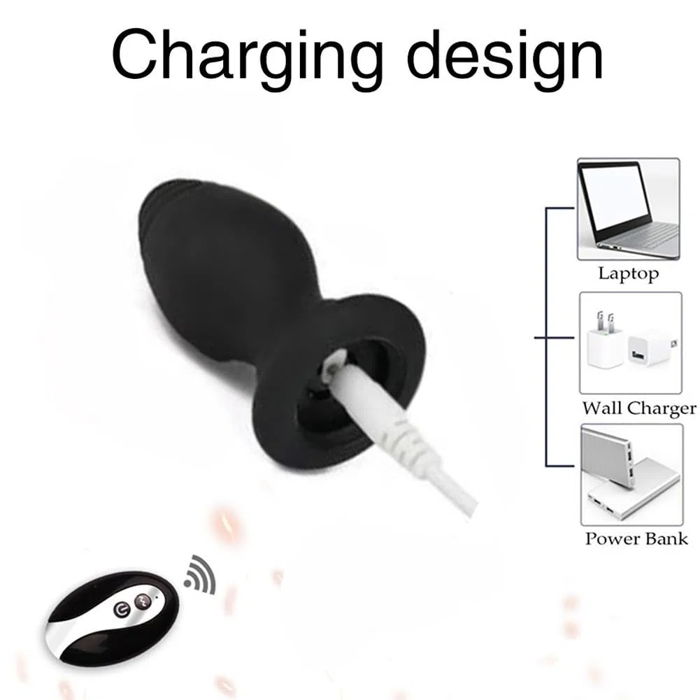 Anal Plug Vibratoriper Donne con Telecomando, Plug Anale Dilatatore Donna Uomo, Plug Anale Coda, Sexytoysys Coppia Vibratoreper Donna Uomo Professionale Vibratore Anale Butt Plug Analesex Toy, Sex Toy