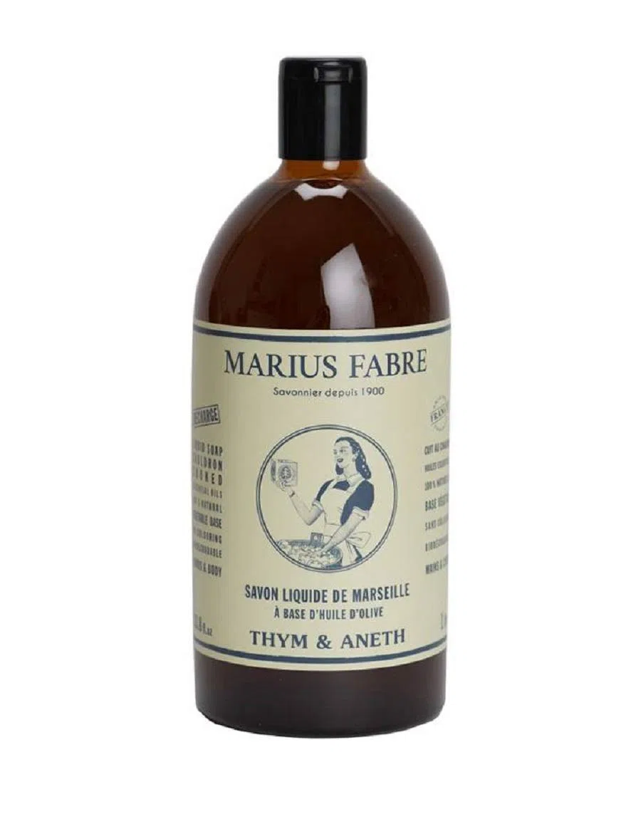 Savonnerie & Cie - Sapone Liquido Marsiglia 1 L Timo e Aneto Natura