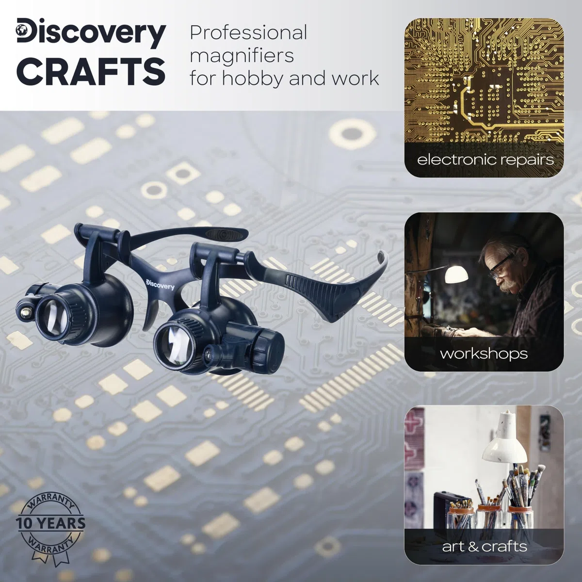 Occhiali d’ingrandimento Discovery Crafts DGL 60