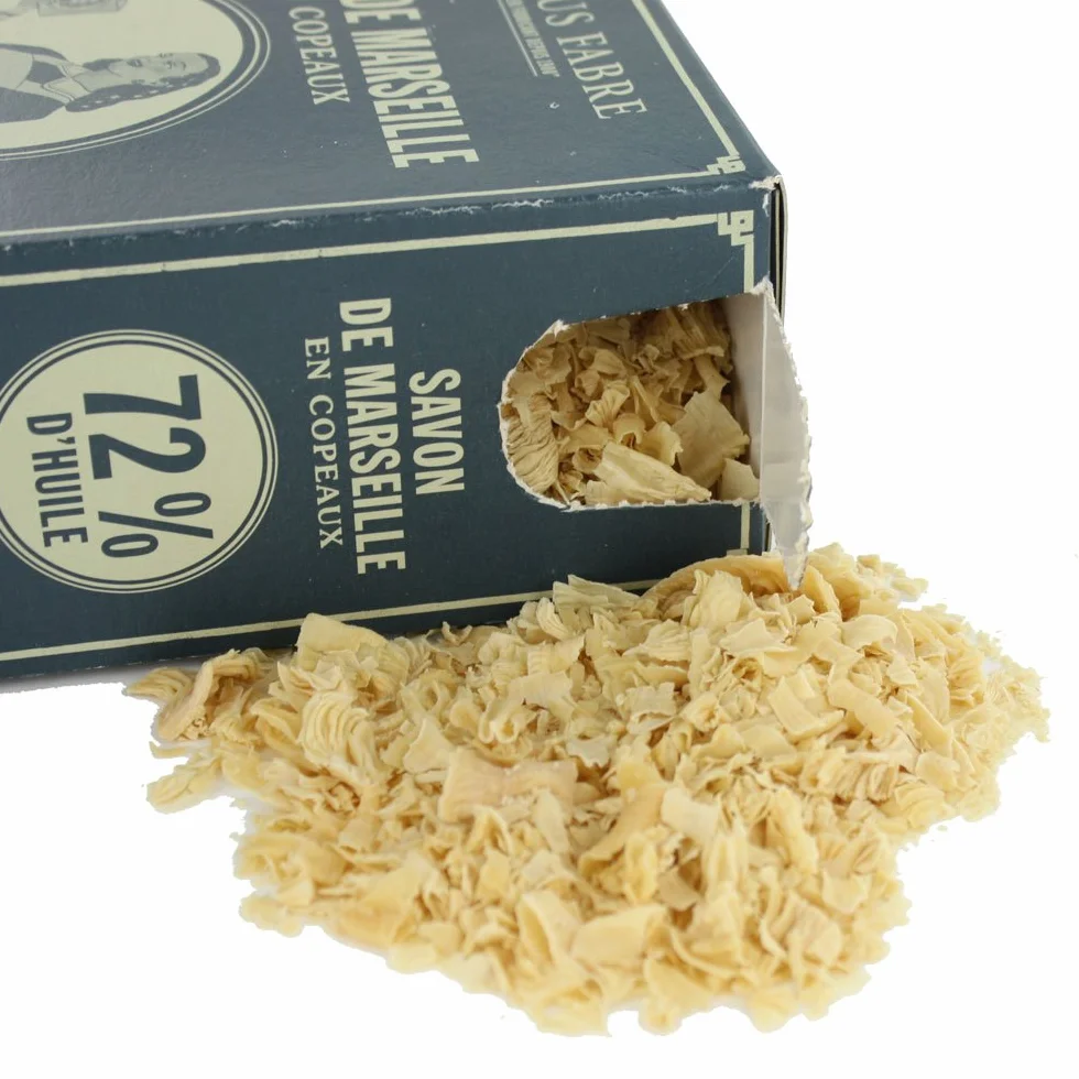 Marius Fabre scaglie di sapone Savon de Marseille Nature (per macchinari e lavaggio a mano), 750 G