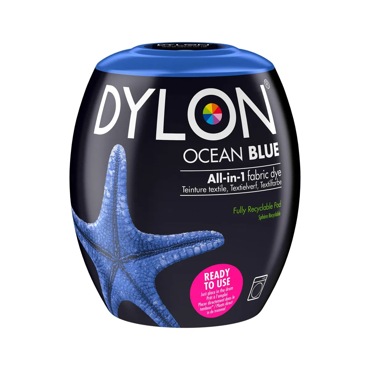 Dylon Machine Dye Pod, 350 g, Colore: Blu Oceano