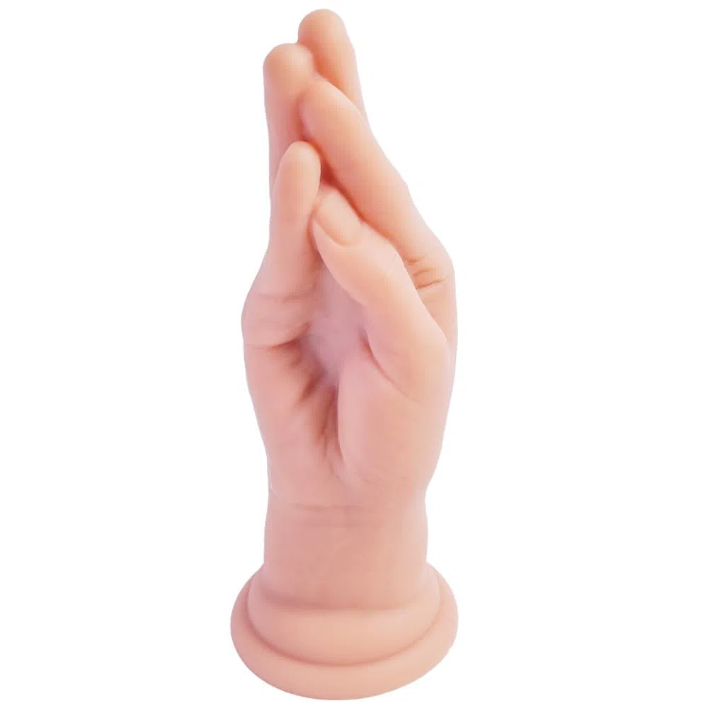 Realistico a Mano 24,5 cm Dildo Fisting in Silicone Liquido con Potente Ventosa Dildo Fist Grasso Mostro per Stimolazione Vaginale e Anale Giocattolo Sessuale per Piacere Femminile