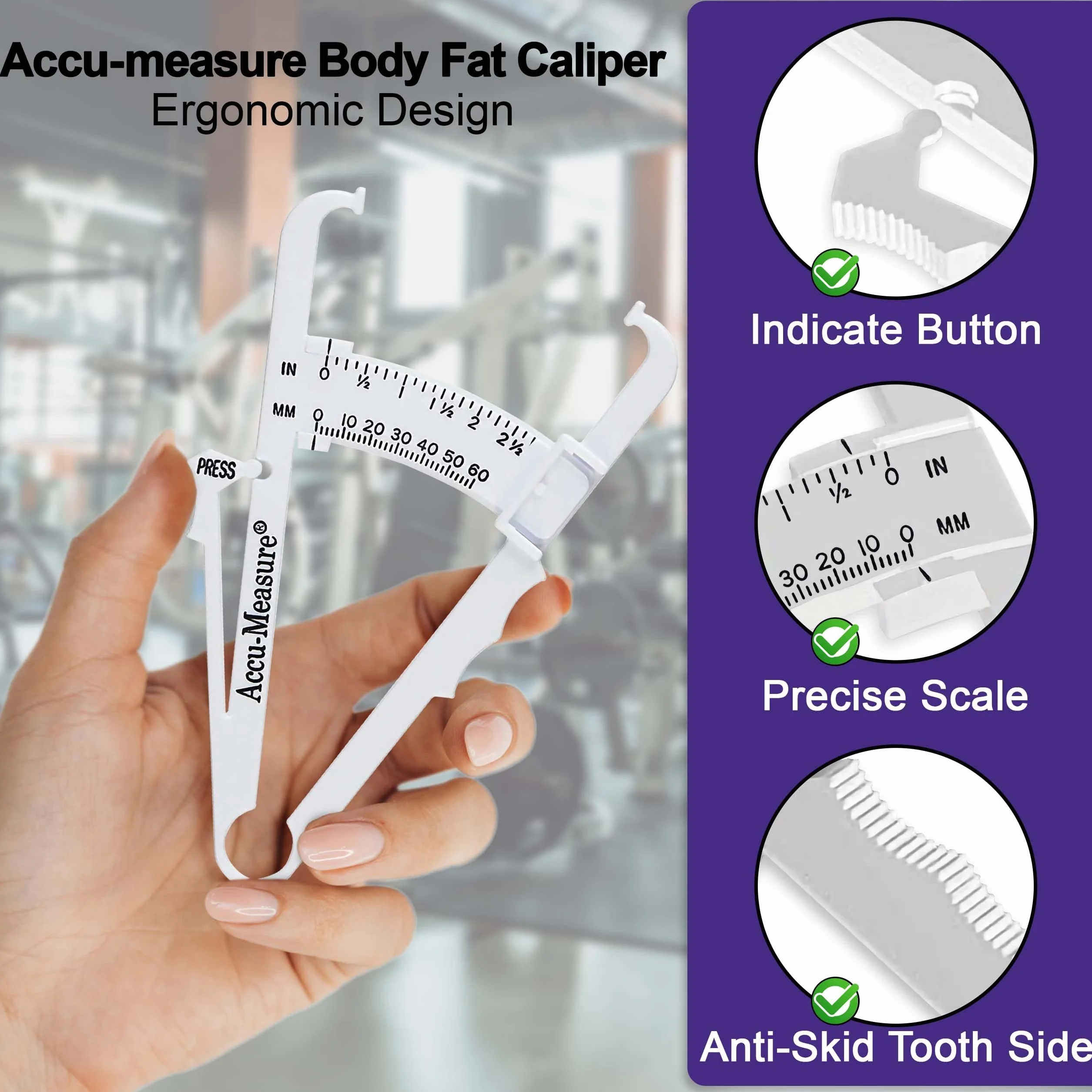 Accu Measure Fitness 3000 Personal Body, Plicometro