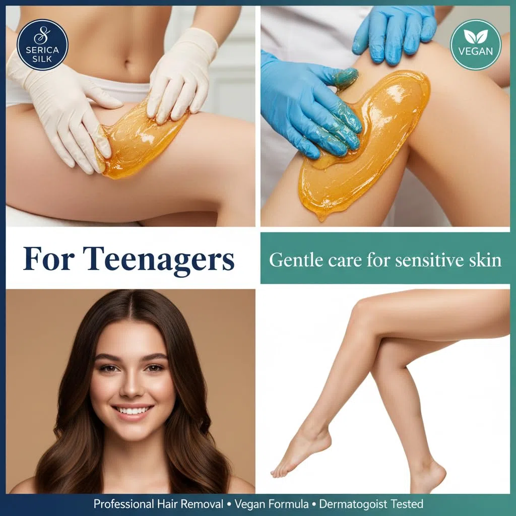 Sugaring Pasta Depilazione Cera 500 g – Densità media, cera di zucchero per corpo, brasiliano/bikini e gambe, per principianti e professionisti, salone e casa, senza riscaldamento, vegano e