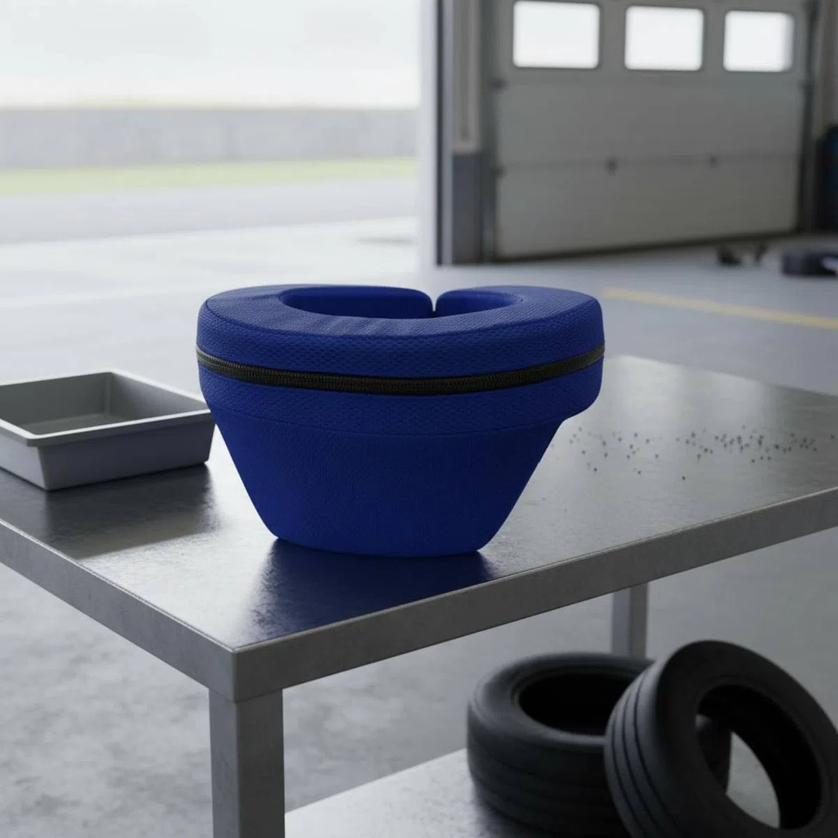 Qianly Collare Protettivo Go-Kart Design Ergonomico Collare in Schiuma Traspirante Attrezzatura Protettiva Sportiva per Bambini