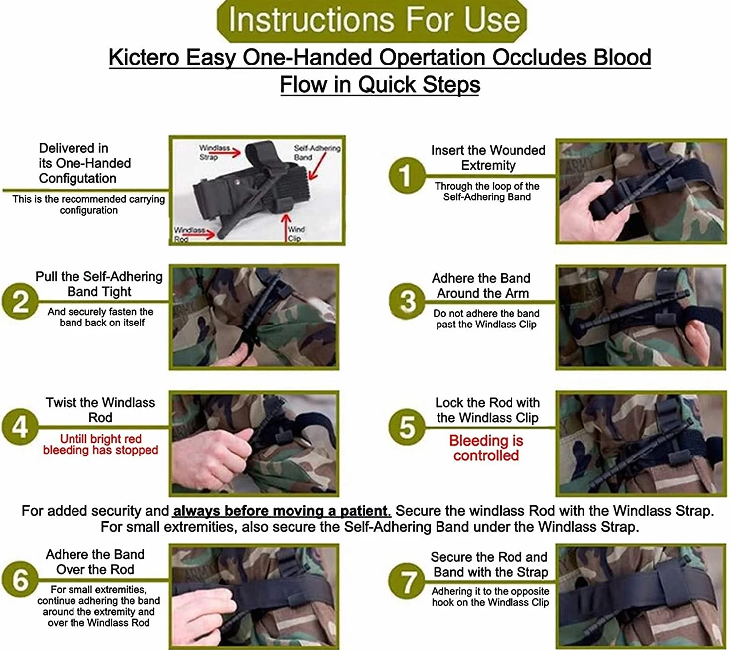 di Sopravvivenza di Emergenza Kit, Tattico Militare Trauma Kit di Pronto Soccorso, Molle EMT IFAK Pouch Outdoor Gear Laccio Emostatico Fasciatura Sanguinamento Kit di Controllo per Escursione