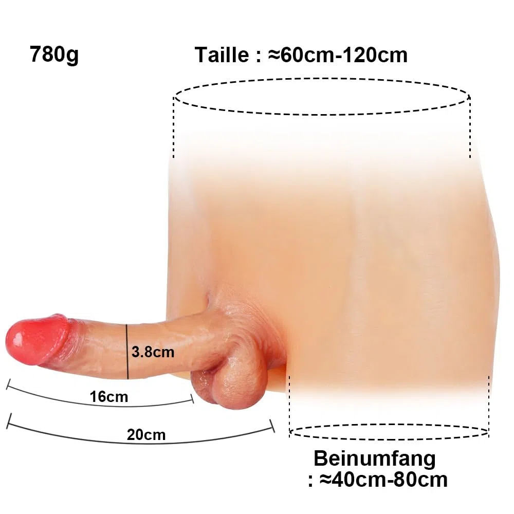 20cm pollici Skin strapon Dildo Realistico Dildo Mutandine,Real Strap Adult Sex Grande giocattolo per coppie Donne in silicone lesbico per regalo sessuale,Realistico Fantasy finto strap-on