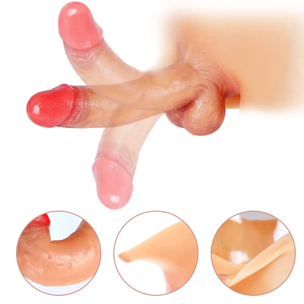 20cm pollici Skin strapon Dildo Realistico Dildo Mutandine,Real Strap Adult Sex Grande giocattolo per coppie Donne in silicone lesbico per regalo sessuale,Realistico Fantasy finto strap-on