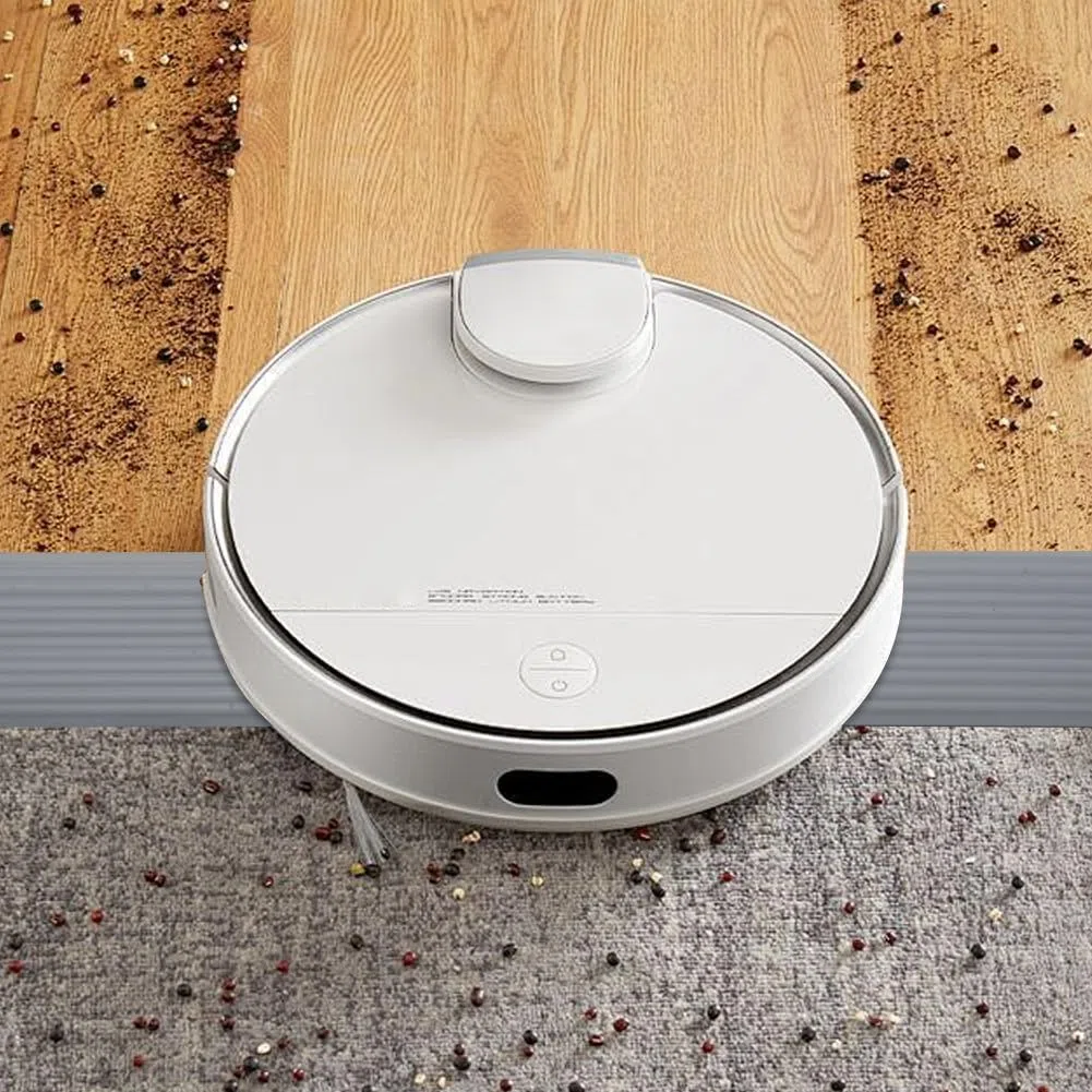 Rampa di Soglia per Porta in TPE, Altezza 2.5 cm, Carico Max 500 kg, Antiscivolo | per Sedie a Rotelle Elettriche, Passeggini, Robot Aspirapolvere, Disabili | Design Resistente (Grigio, 100x6.5x2.5cm)