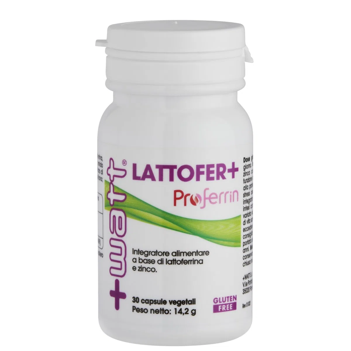Lattofer+ - Integratore a Base di Lattoferrina e Zinco- 30 Compresse