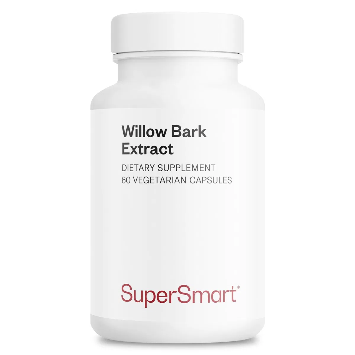 Willow Bark Extract - Corteccia di salice bianco - Aiuta ad alleviare naturalmente il dolore cronico - Contribuisce alla salute del cuore e alla circolazione sanguigna - Vegano - Supersmart