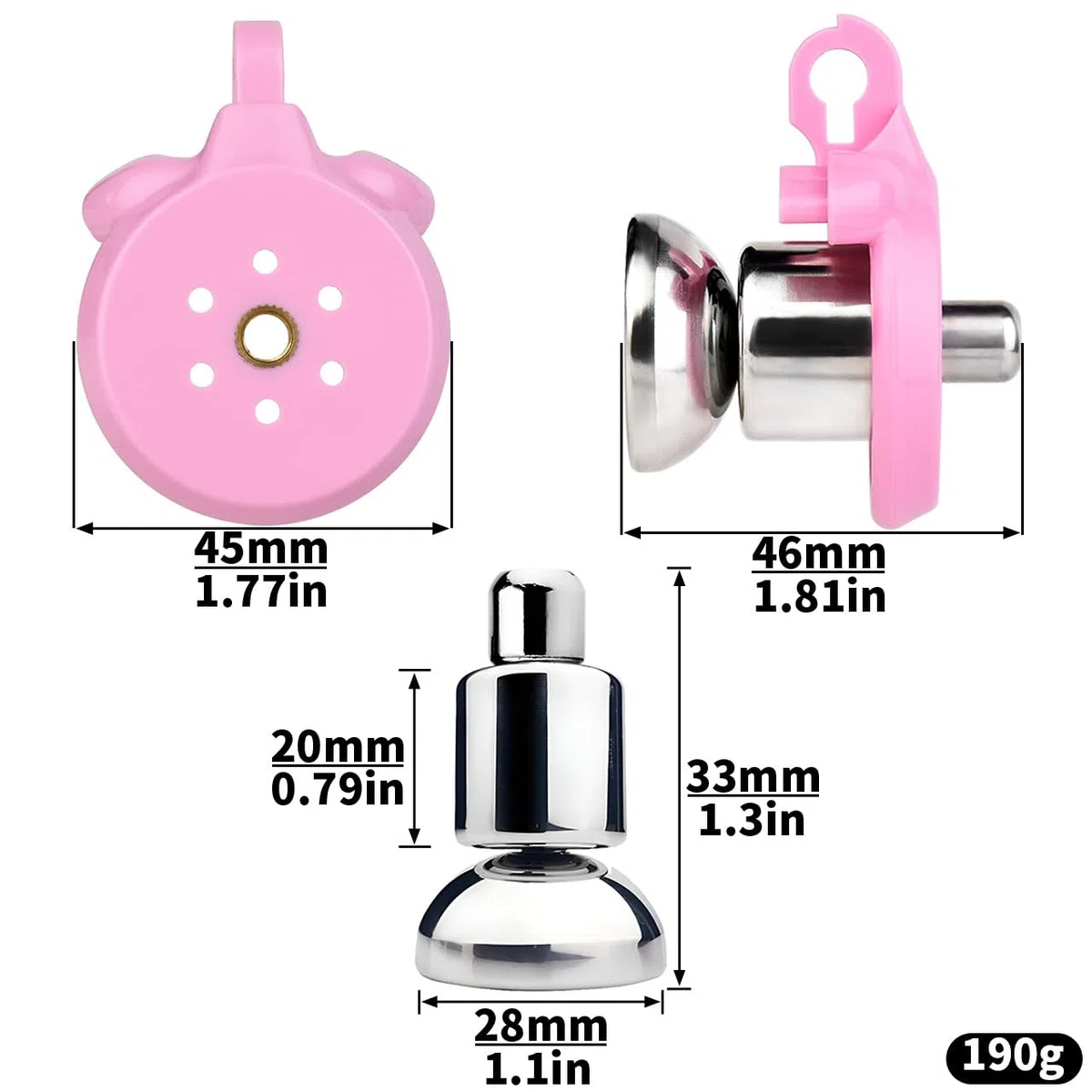 Mini gabbia fitness da uomo in resina con cintura di sostegno - traspirante e confortevole - 4 colori A305 (Rosa, Cintura di assistenza)