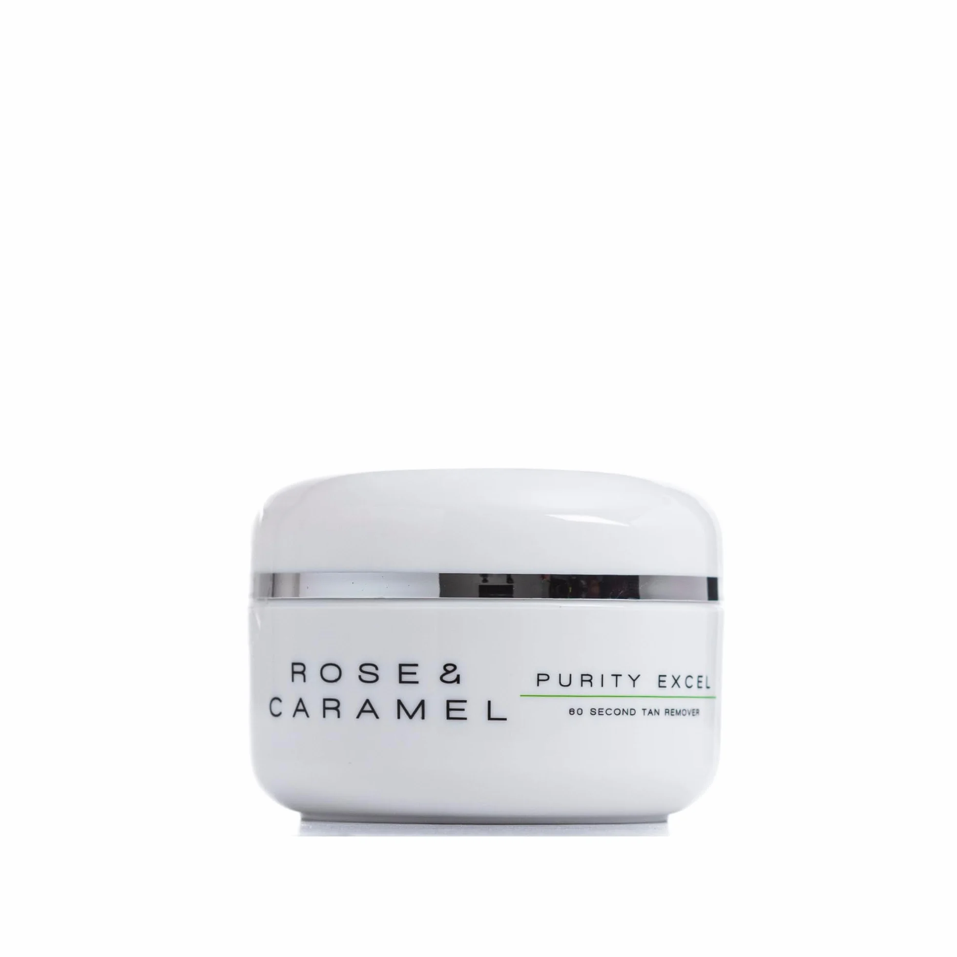 Rose & Caramel Purity Excel 60 Second Miracle Express Self Tan Remover Esfoliante per rimuovere l'abbronzatura 200ml