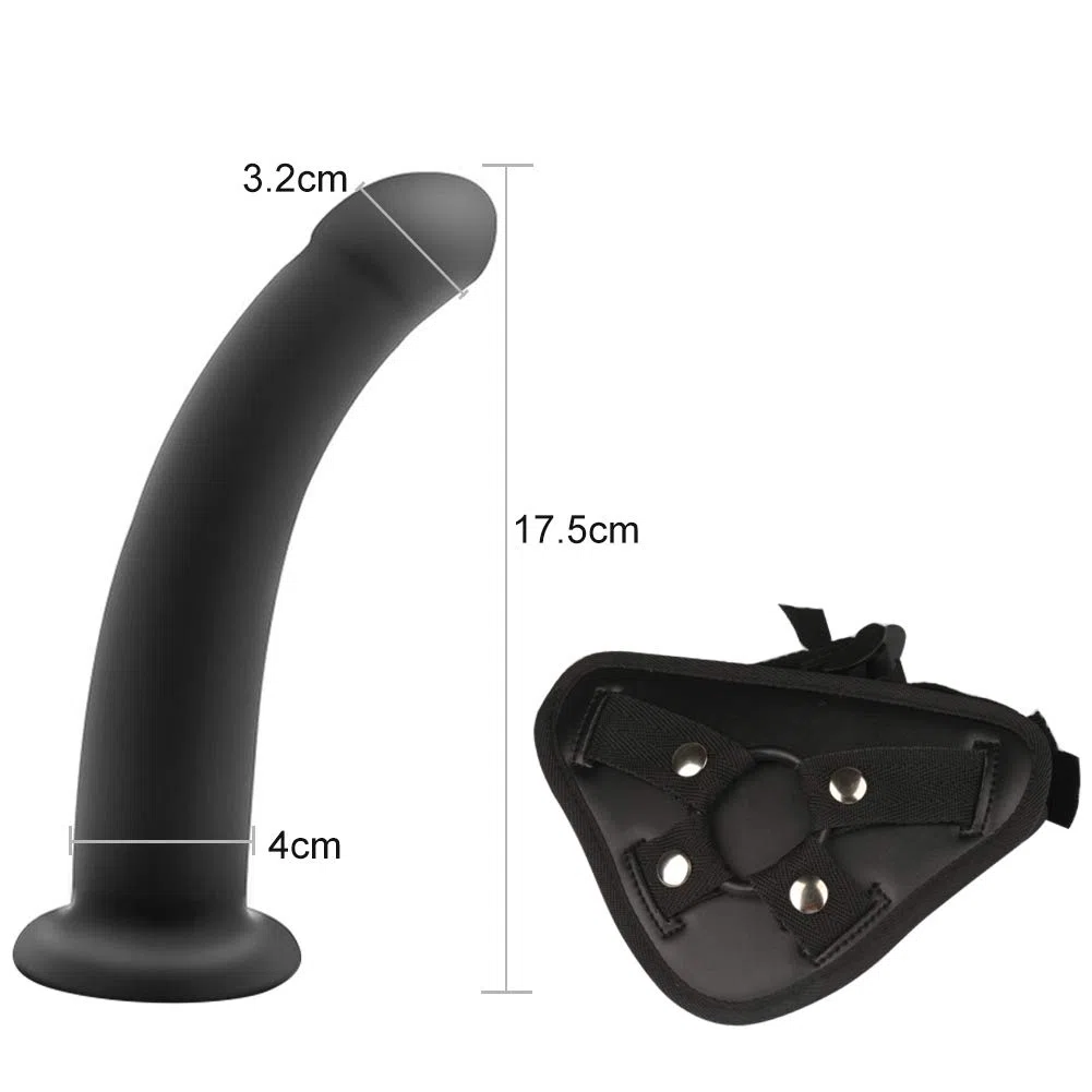 Roluck Strap on Dildo anale con imbracatura regolabile Plug anale rimovibile per lesbiche Uomini Donne Masturbazione Coppie Sex Toy
