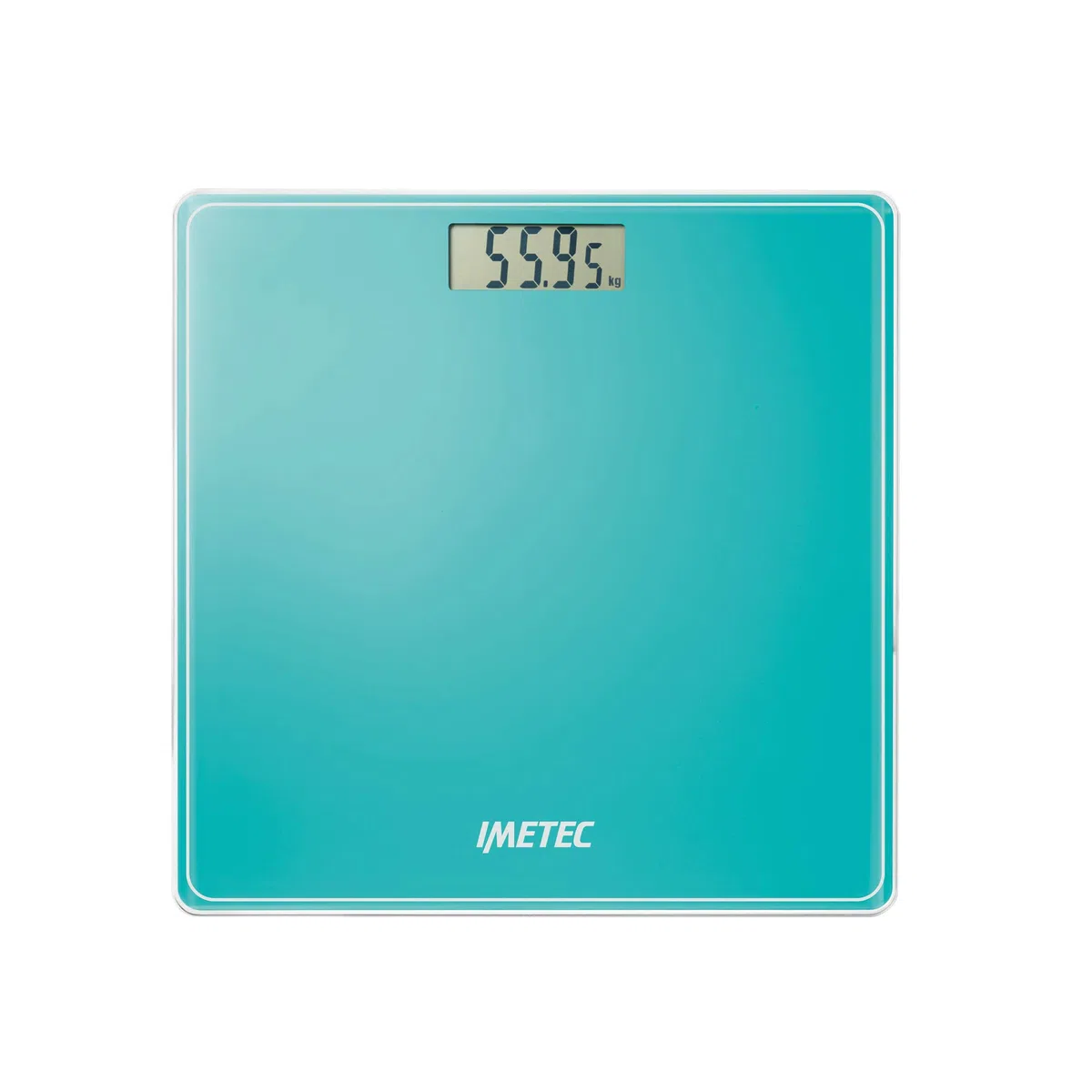 Imetec Precision ES13 200 Bilancia pesapersone elettronica, rivela anche le minime variazioni di peso, fino a 180 Kg, LCD Display, vetro temperato, batterie incluse