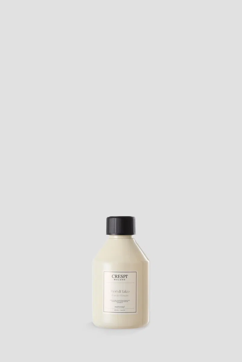 CRESPI MILANO | Profumatore per Bucato Fragranza Fiori di Talco, Profumo Concentrato per Lavatrice, 250ml