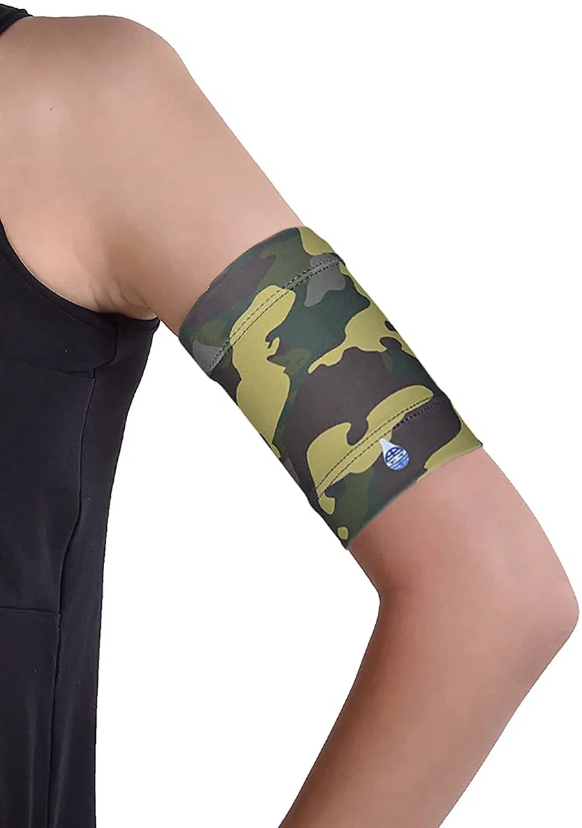 Dia-Band fascia protettiva per sensore di glucosio Freestyle Libre, Medtronic, Dexcom e Omnipod | Fascia in tessuto confortevole per diabetici.