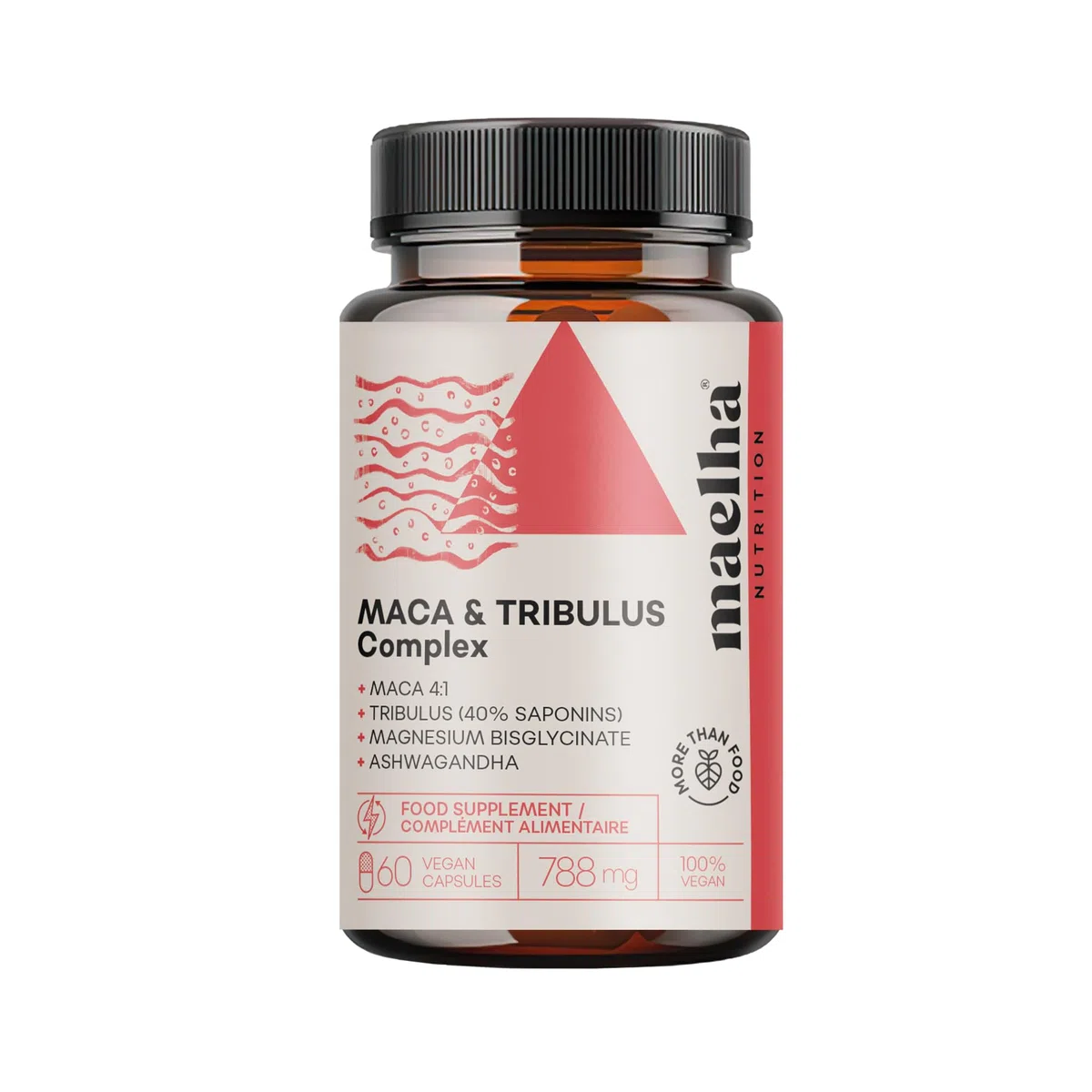 Integratore maca uomo | Maca peruviana e tribulus terrestris | aumento massa muscolare uomo | integratori donna desiderio forte | integratore energia fisica e mentale | 60 capsule | 100% Naturale