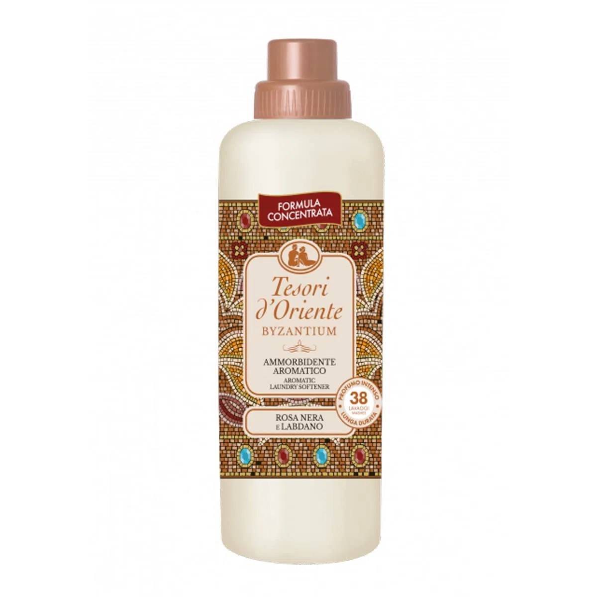 Confezione di prova con 5 flaconi di ammorbidente Tesori d Oriente da 750 ml l’uno