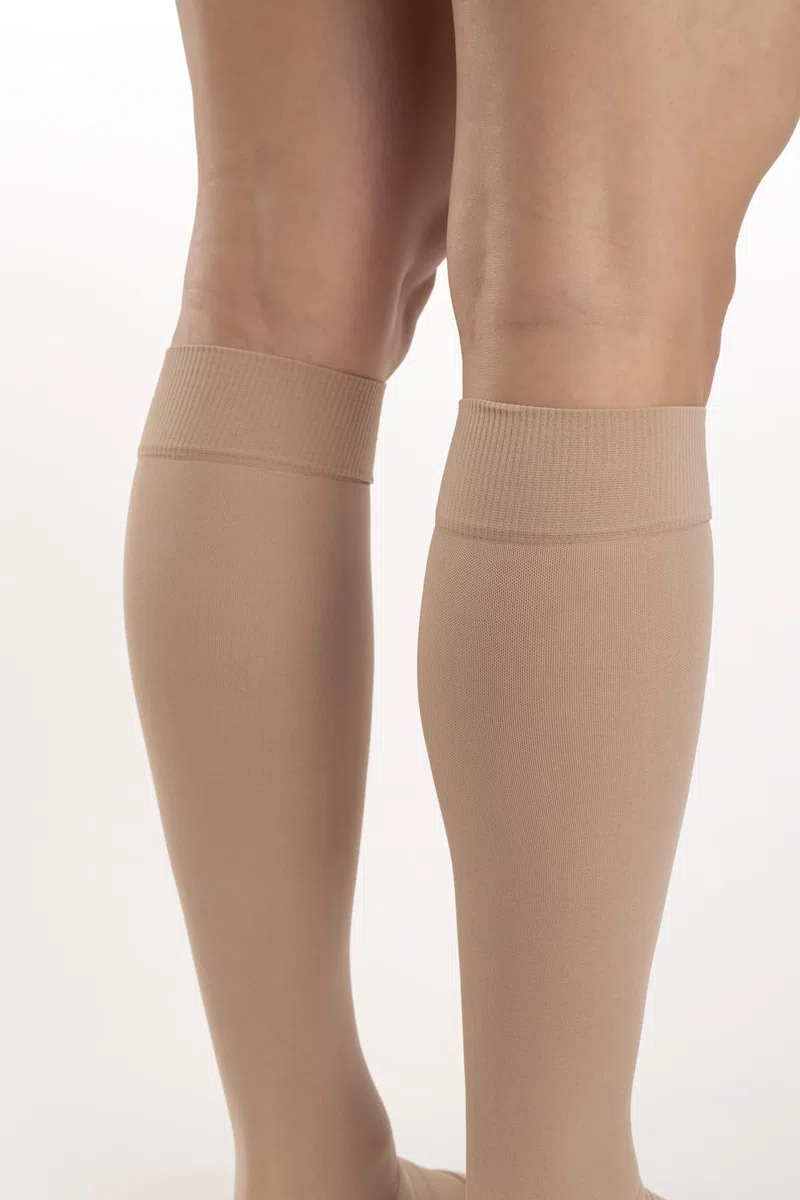 Relaxsan Antitrombo M1350A gambaletti punta aperta antiembolismo K2 per degenza compressione graduata 25-32 mmHg