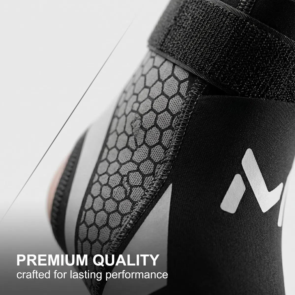 GXGM Cavigliera Sportiva per Distorsione, Tutore Caviglia, Supporto Elastica in Nylon Traspirante con Doppia Fascia Regolabile a U – Unisex, per Corsa, Calcio, Fitness, Recupero Articolare