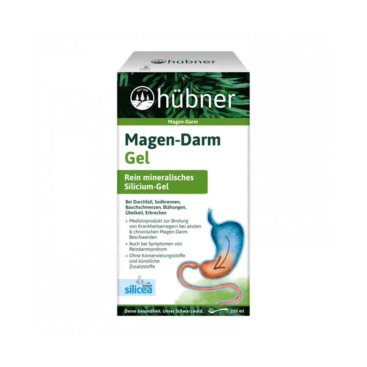 Hübner - Silicea – Gel gastrointestinale – 200 ml