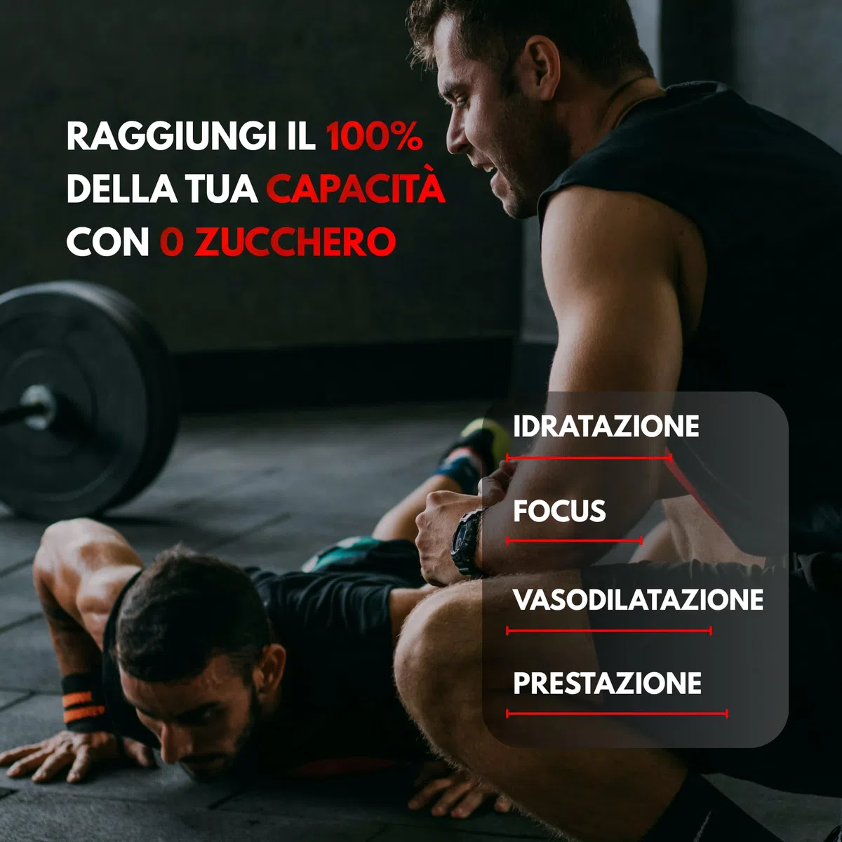 PRE-WORKOUT pro | Energia | Pump | Focus | Elettrolita | L-citrullina | Beta-alanina | L-tirosina | Rhodiala Rosea | acido mallico (TROPICAL)