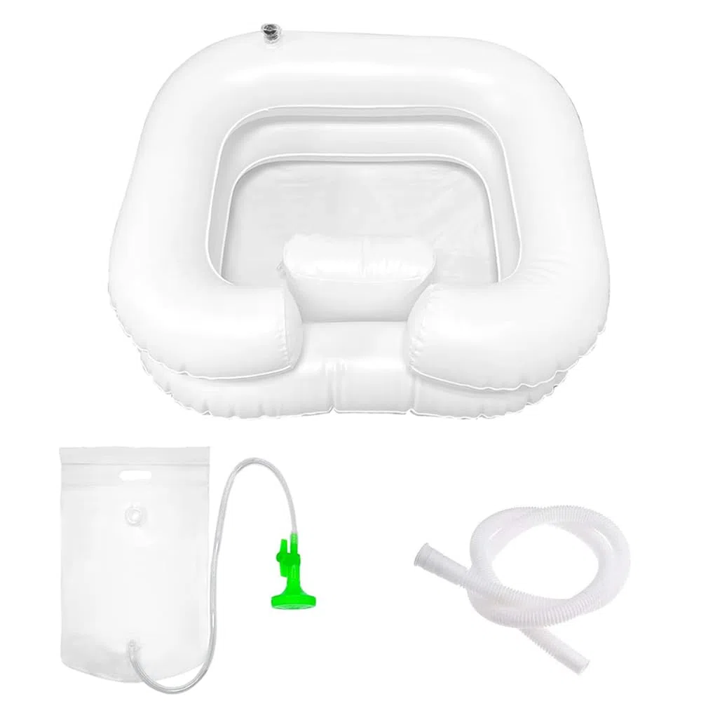 Lavandino Gonfiabile Per Capelli,Bacino Gonfiabile Per Capelli Portatile,Lavandino Gonfiabile Per Lavaggio Dei Capelli,Gonfiabile Mobile Bacinella Gonfiabile,Lavandino Gonfiabile (B)