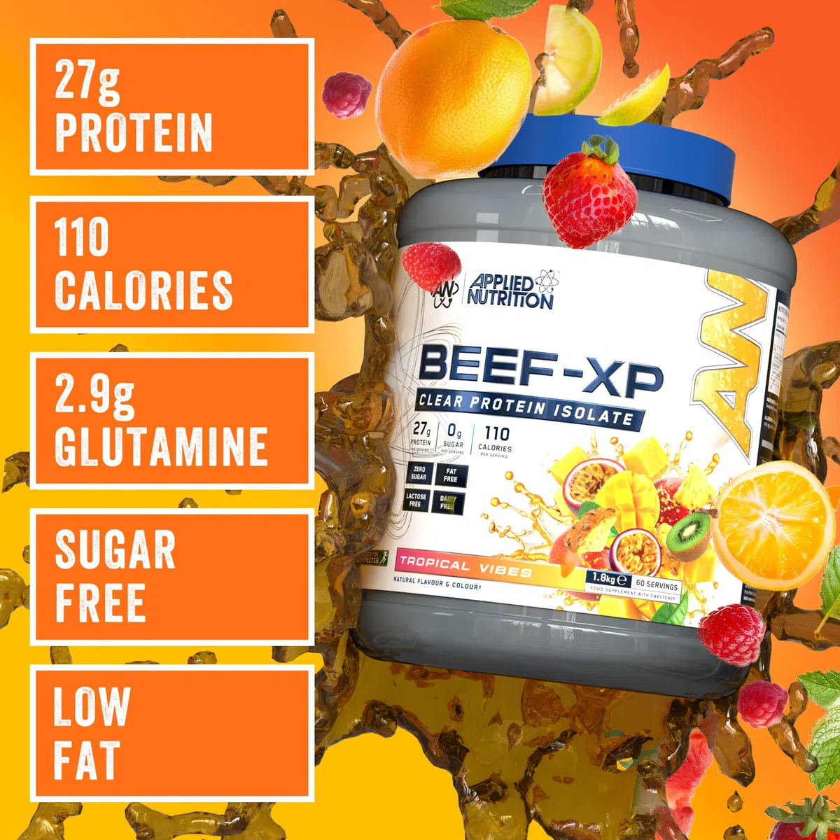 Applied Nutrition Beef-Xp Tropical Vibes 1.8Kg