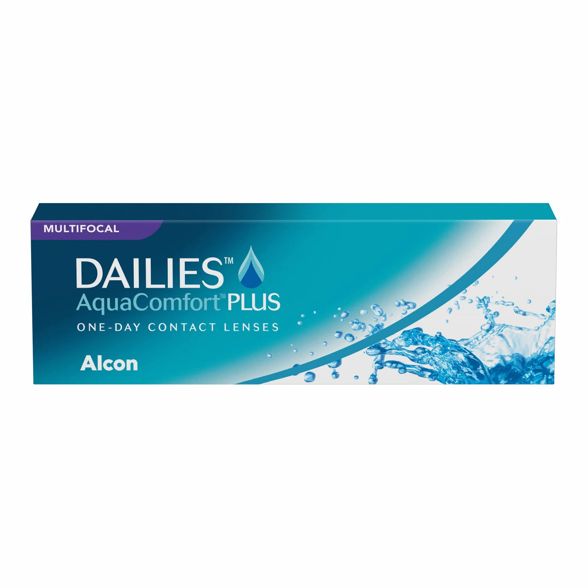 Dailies AquaComfort Plus Multifocal lenti a contatto giornaliere, confezione da 30 lenti / BC 8.7 mm / DIA 14.0 mm / ADD LOW / -5.5 diottria