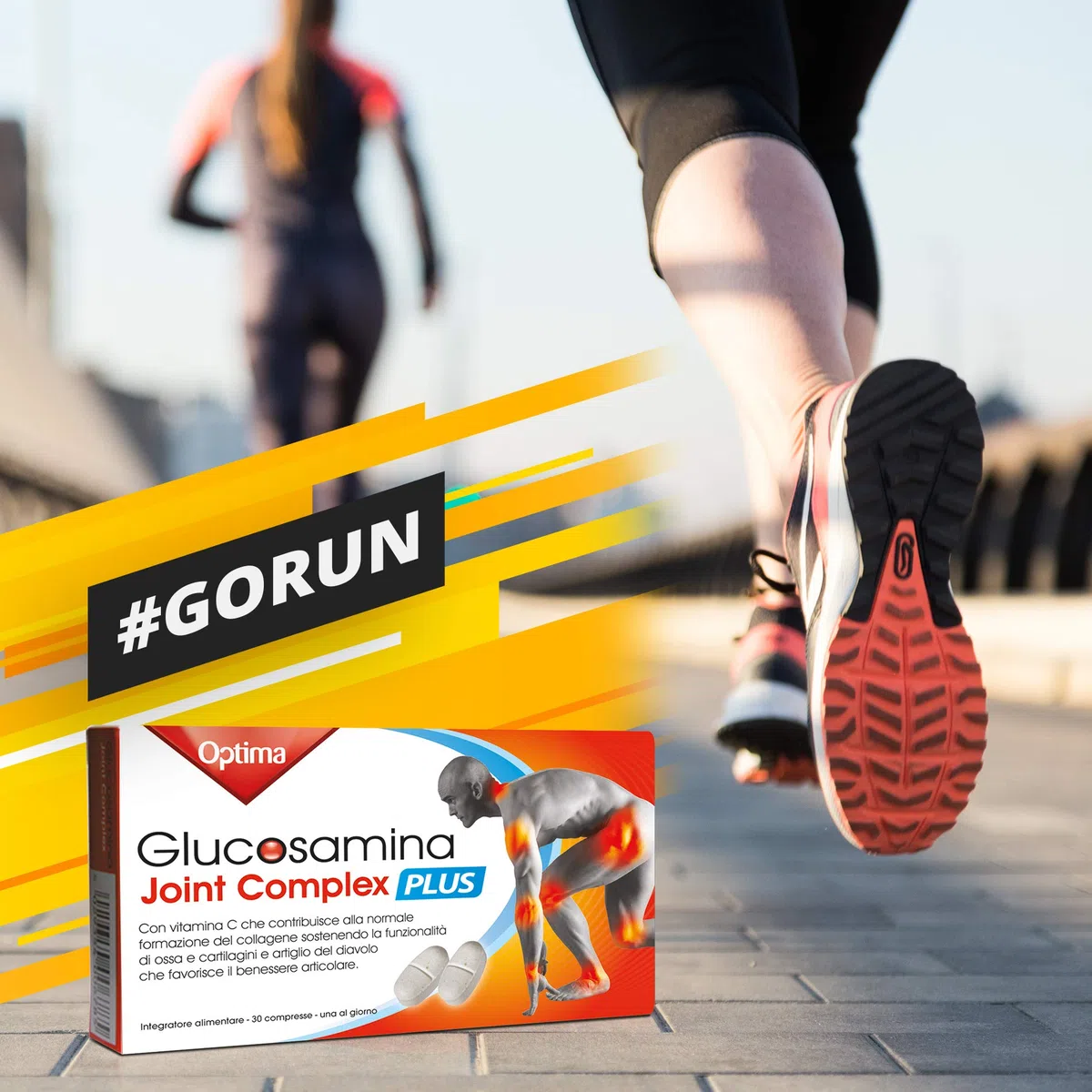 Glucosamina Joint Complex Plus con Vitamina C 30 Compresse