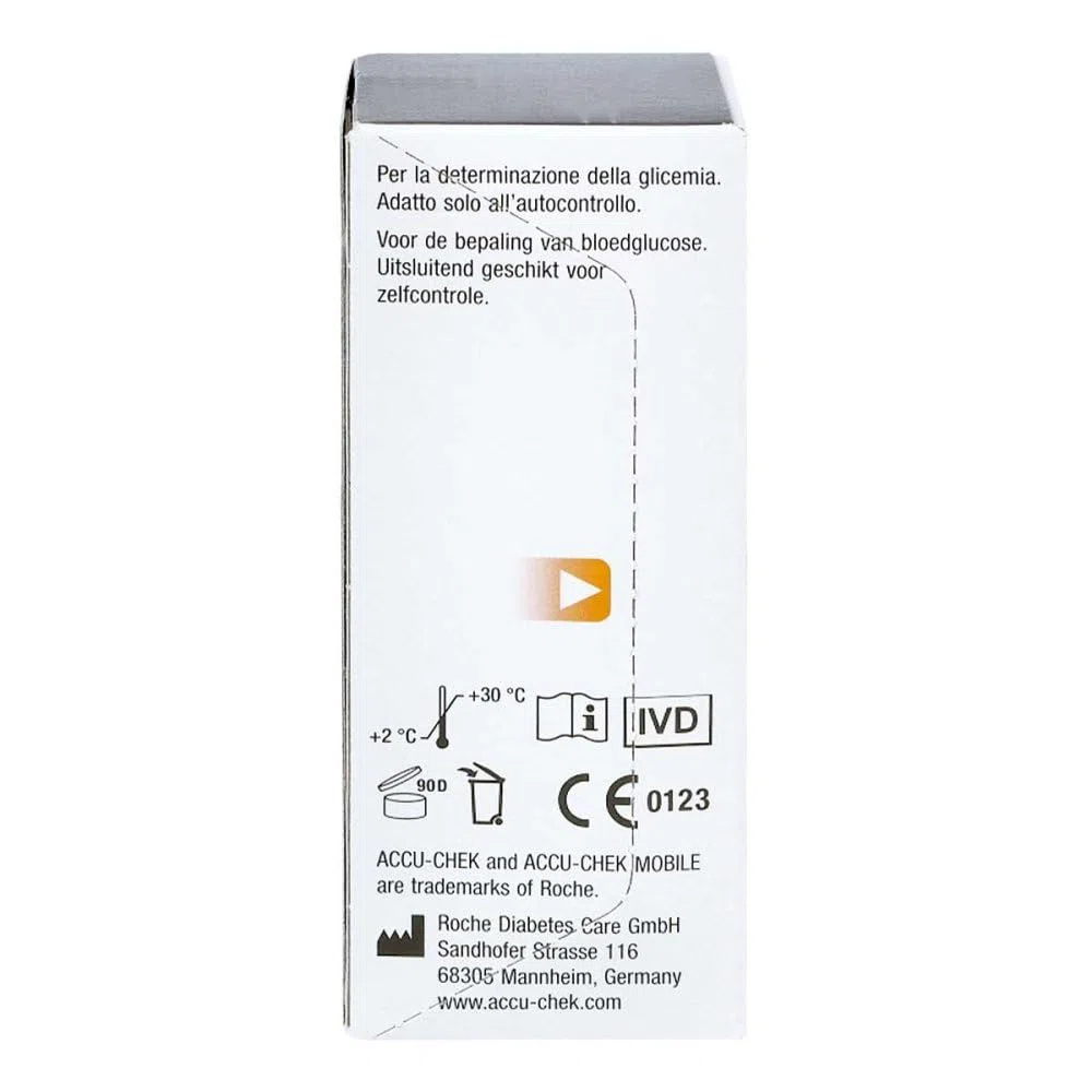 ACCU-CHEK 4026324 Mobile Test Cassette, 50 test, 100g
