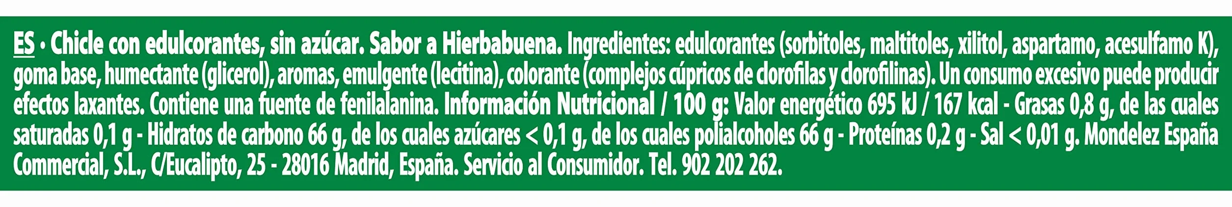 Trident – masticare alla clorofilla S/A Tri