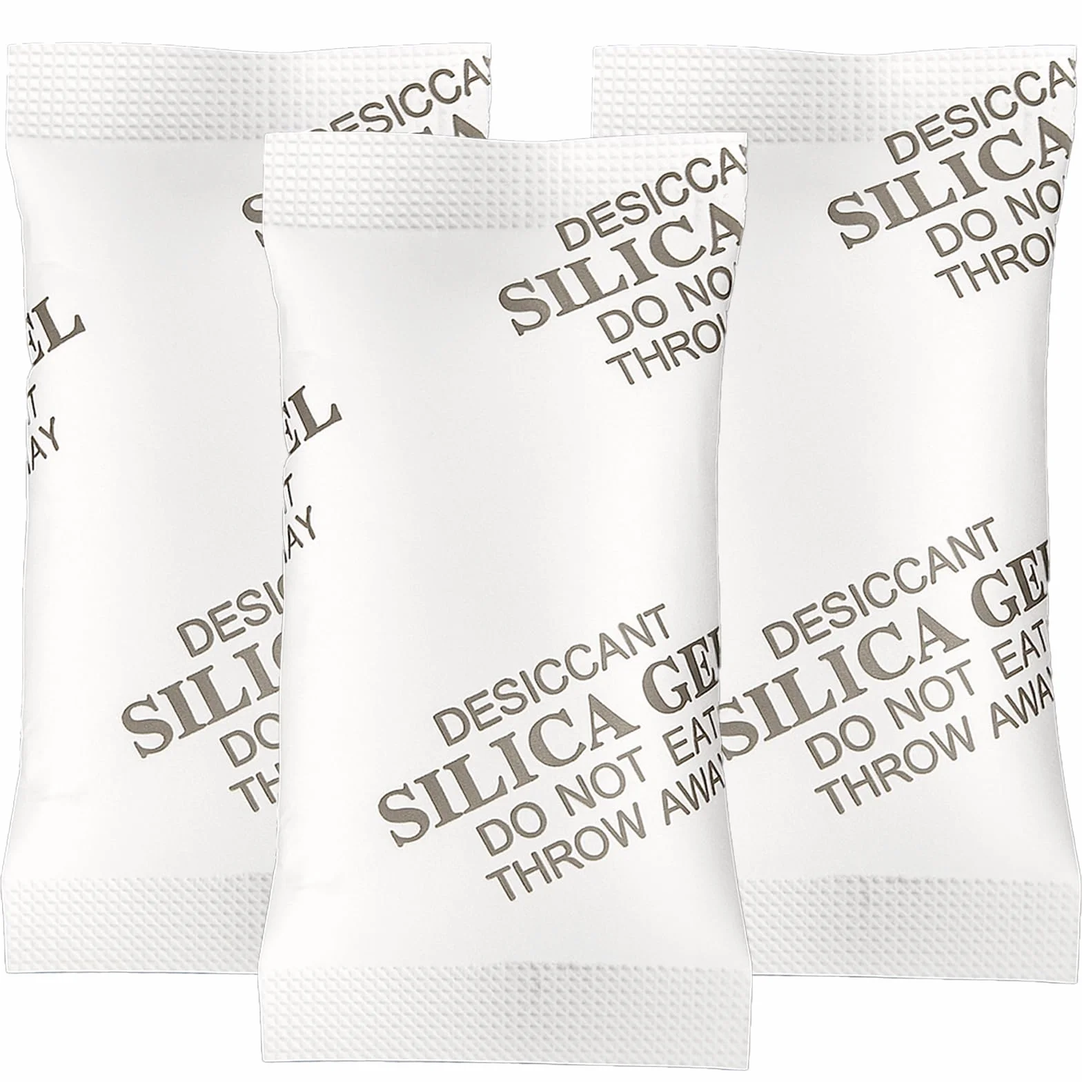MakMeFre 2 grammo (250 Packs) di Gel di Silice Essiccante Umidità Assorbitore,Moisture Absorber Silica Gel Desiccant Packets for Storage