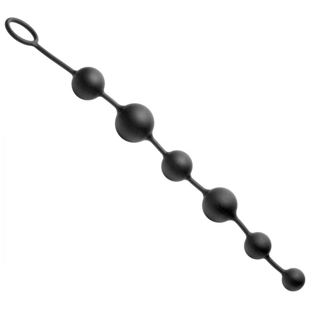 Master Series Snake Sei perline di silicone di piacere